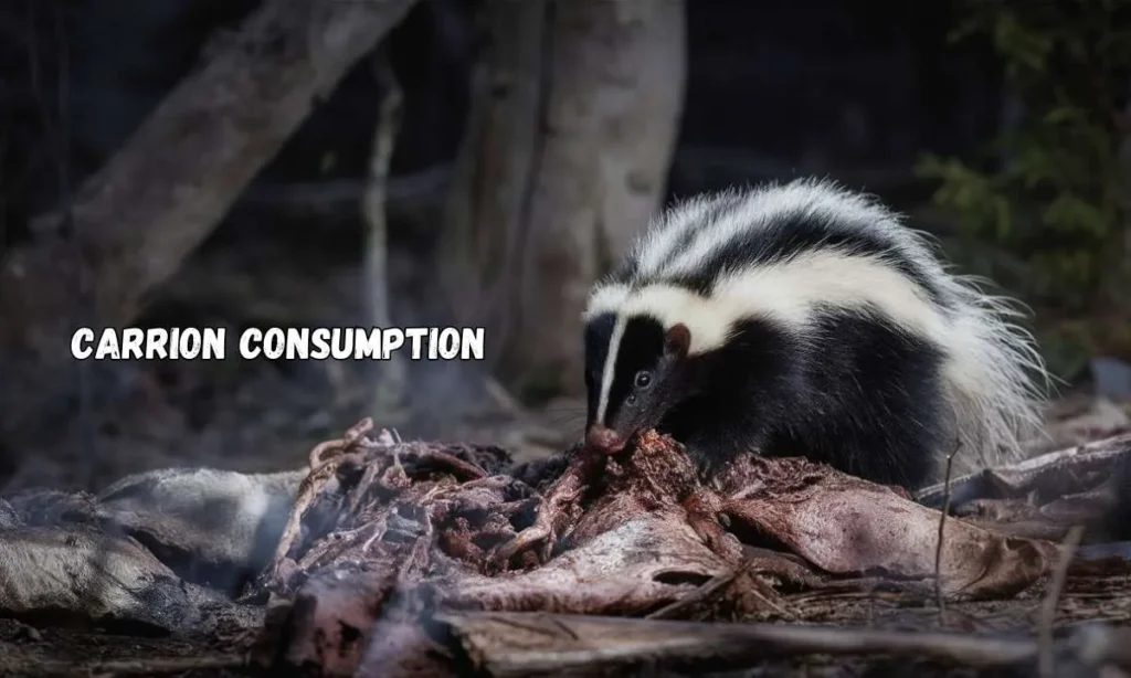 skunk Carrion Consumption