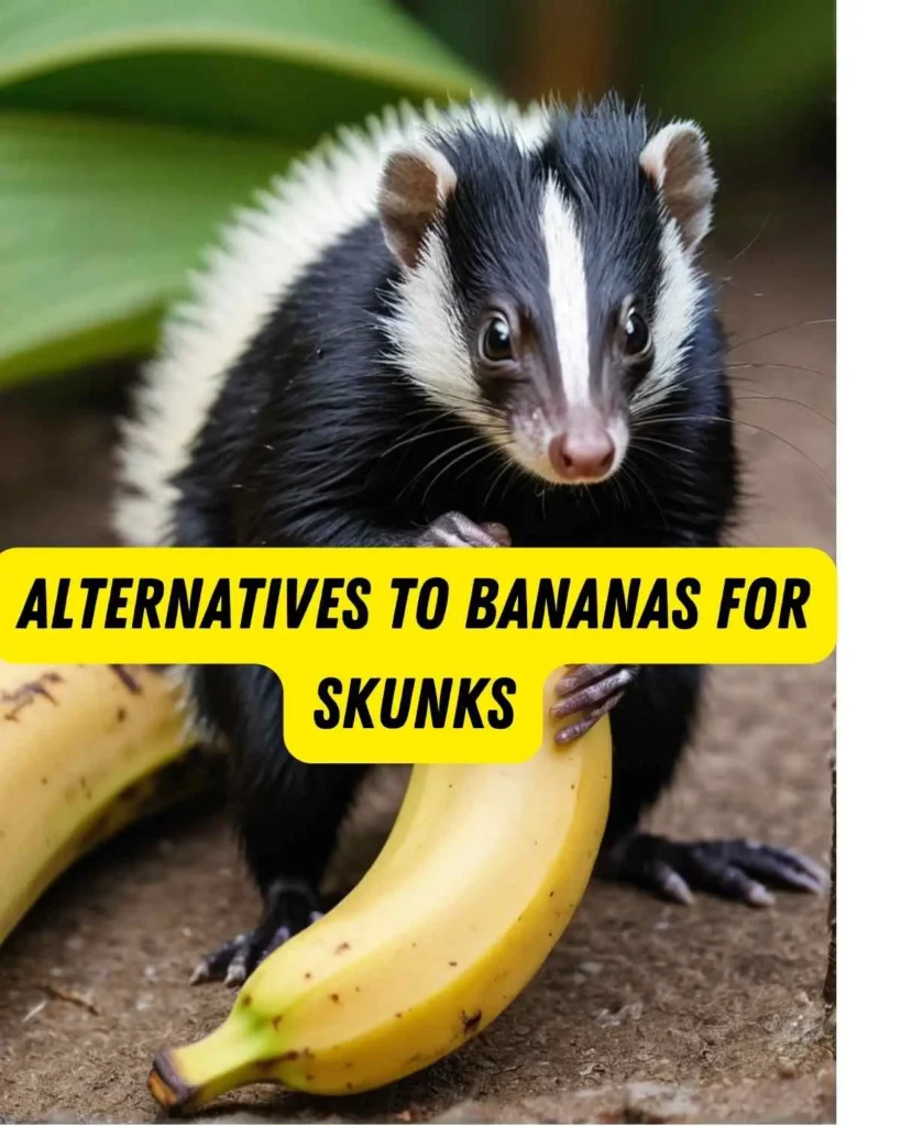 Alternatives To Bananas For Skunks