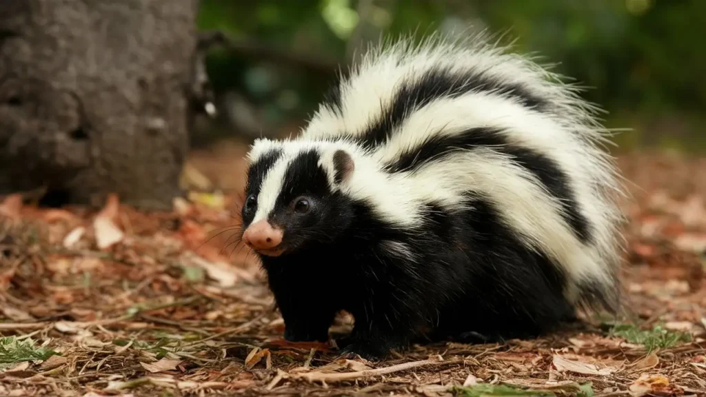 American Hog-Nosed Skunk Social Structure And Interaction