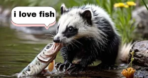 Do Skunks Eat Fish