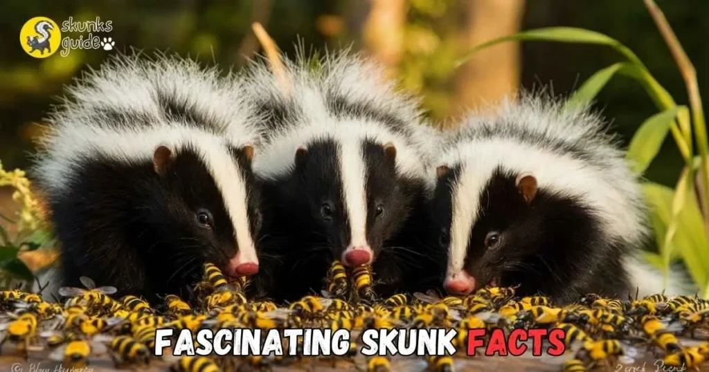 Fascinating Skunk and bees Facts