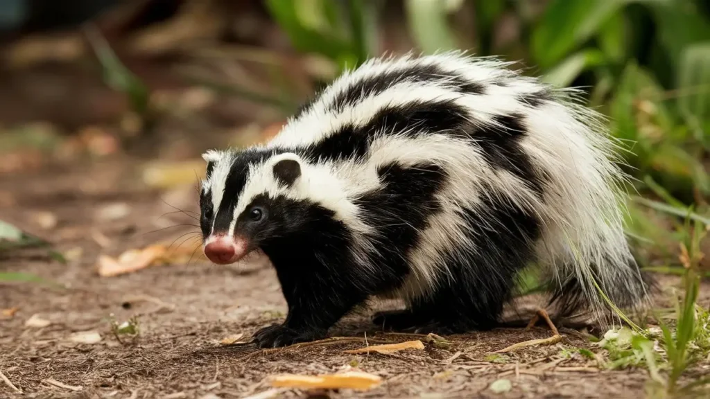 Eastern Spotted Skunk HABIT