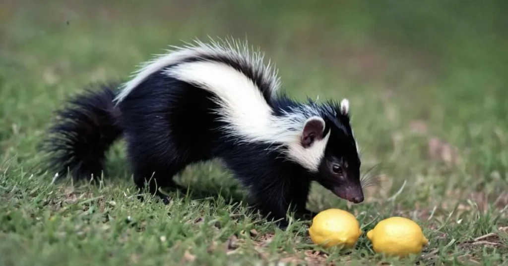 Skunks like Lemons