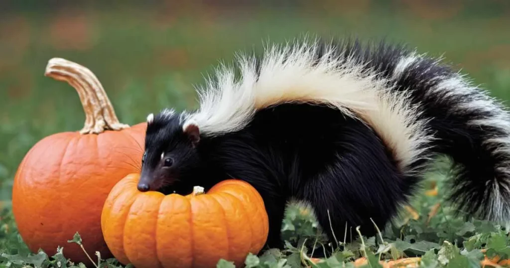 Skunks like Pumpkins