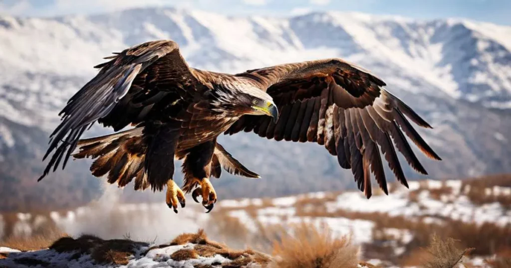 The Eagle's Diet And Hunting Skills