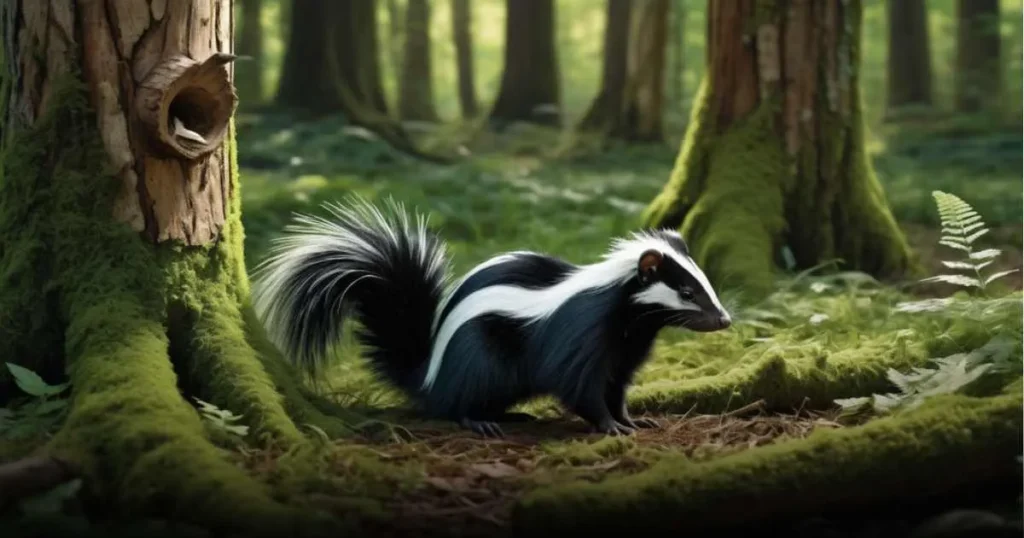 Understanding Skunk Behavior after eat Bird