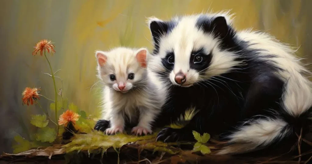 Unveiling Skunk Predation Eat Kitten (1)