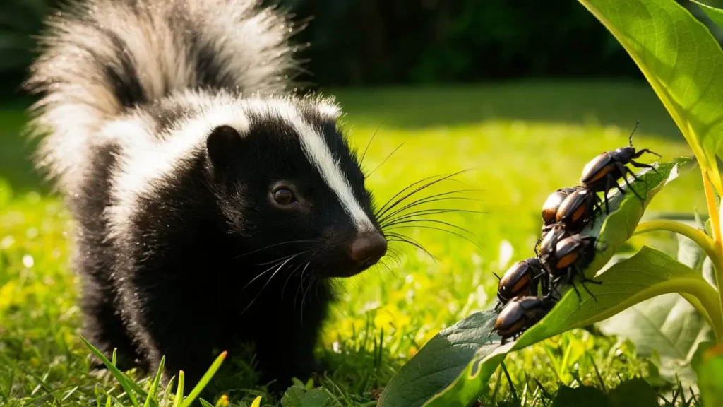 Do Skunks Eat Japanese Beetles