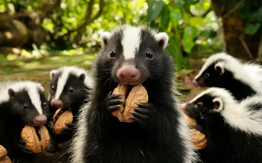 Nut Availability And Skunk Populations