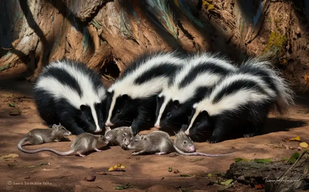 Skunks And Rodents