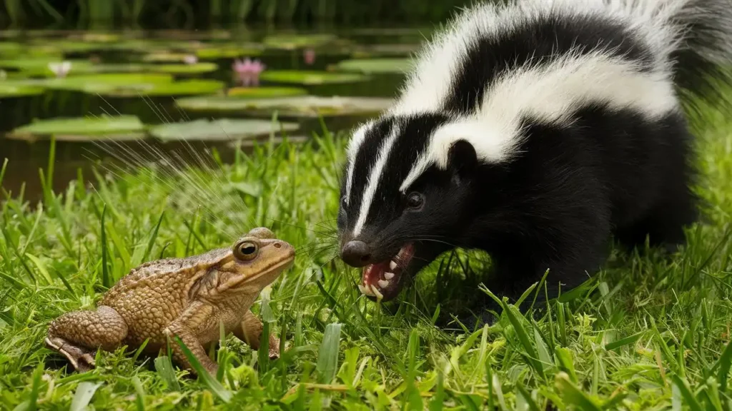 Toads As A skunk Food Item