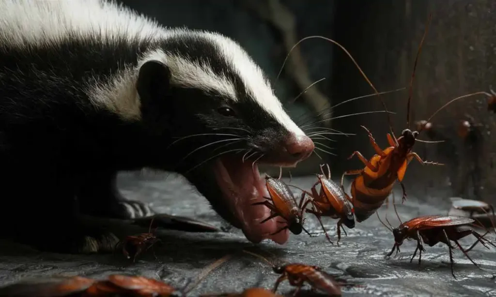 Benefits Of Skunks Eating Roaches