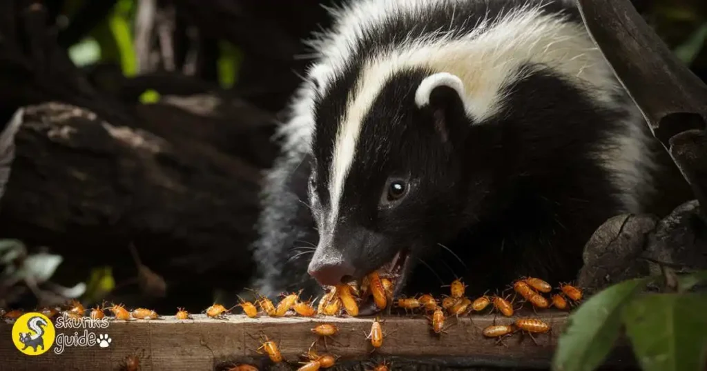 Do Skunks Eat Termites