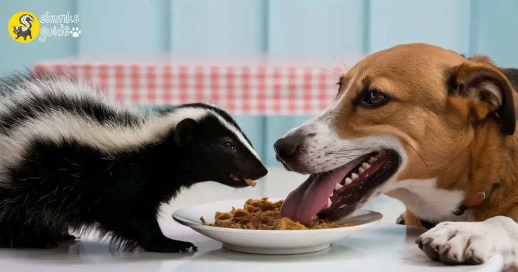 Dog Food And Skunks