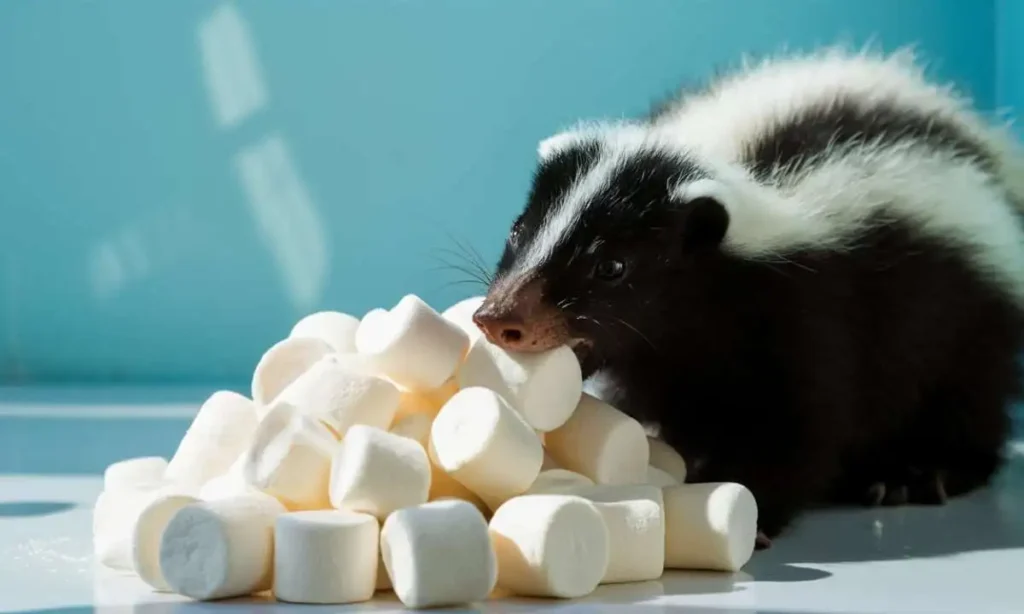 Marshmallows As Skunk Food