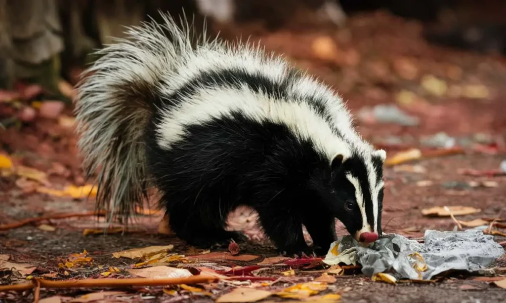 Preventing Skunks From Eating Garbage