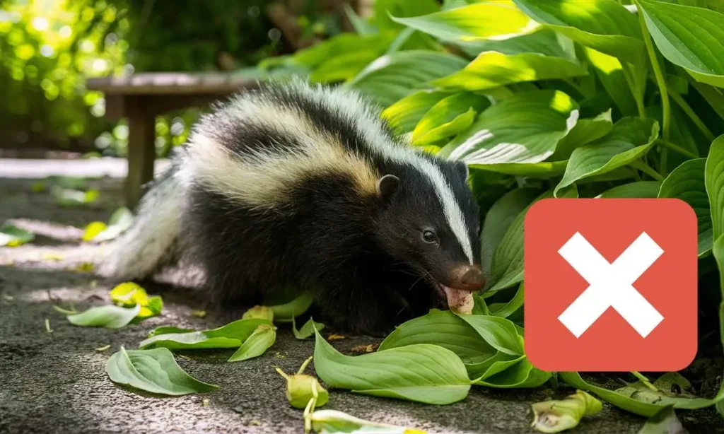 Preventing Skunks From Eating Hostas