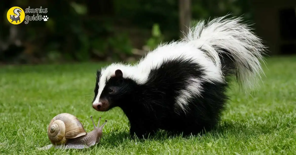 Skunks Eat Snails