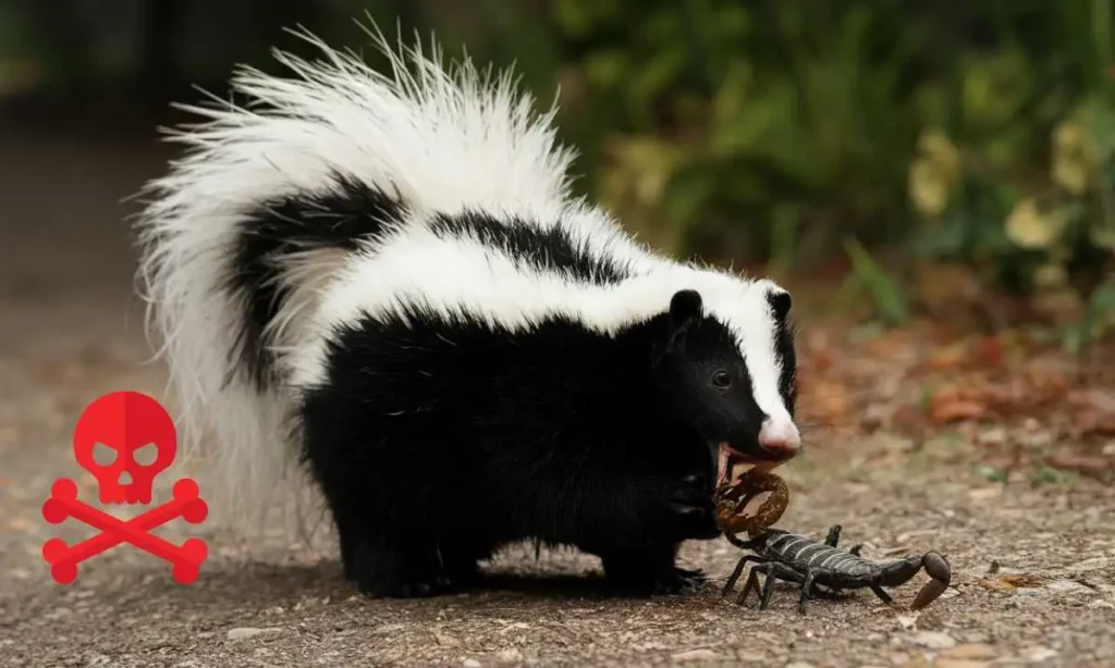 Skunks eat Scorpions Benefits And Risks