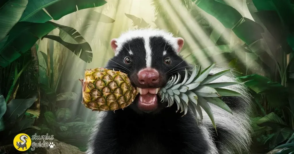 Can Baby Skunks Eat Pineapple