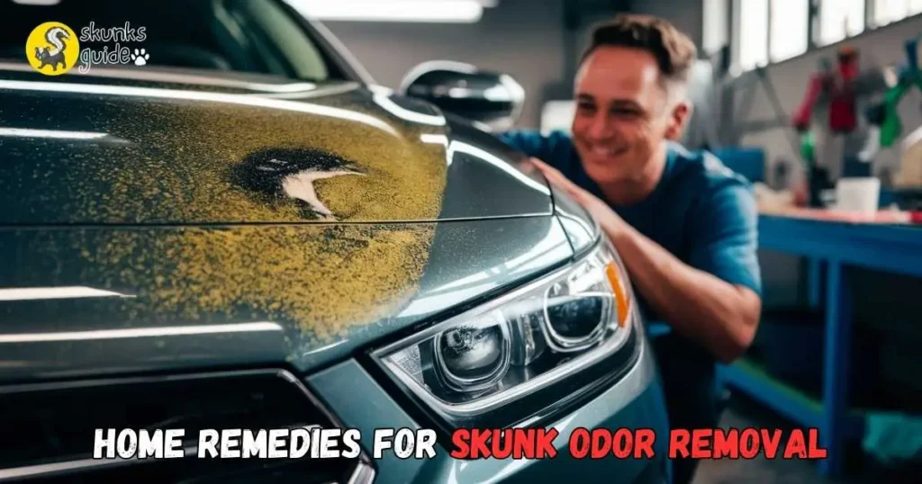 Home Remedies For Skunk Odor Removal