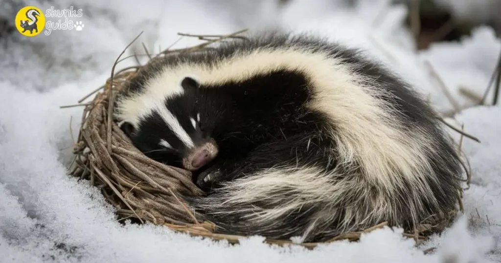 Preparing For The Chill Skunks in the Winter