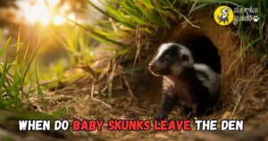 When Do Baby Skunks Leave the Den