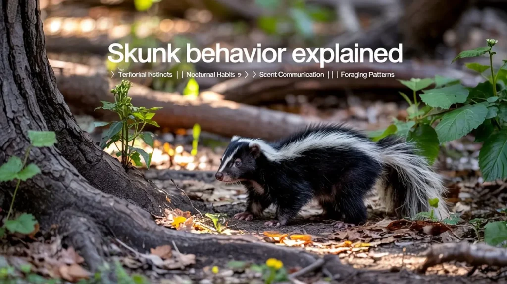 Skunk Behavior Explained