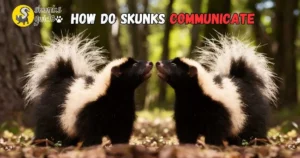 How Do Skunks Communicate