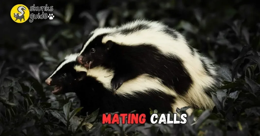 SKUNK Mating Calls