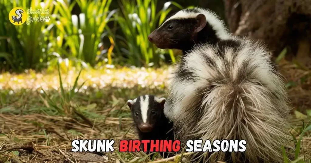 Skunk Birthing Seasons