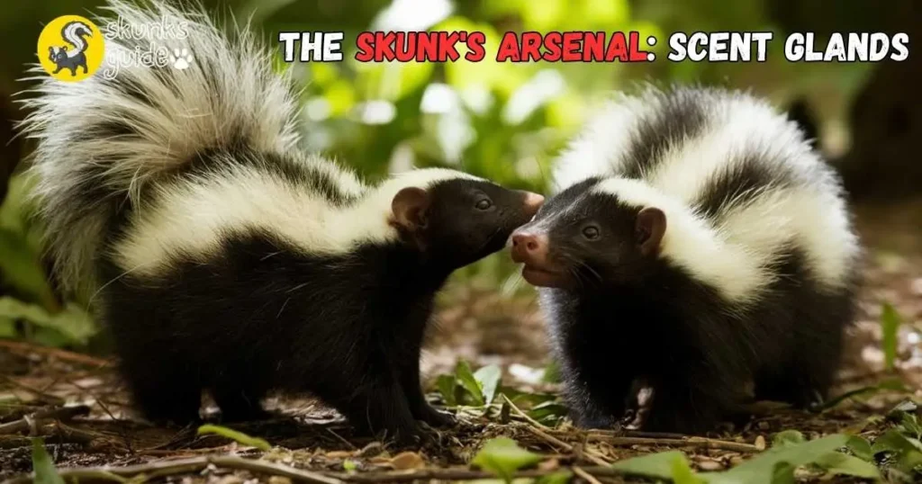 The Skunk's Arsenal Scent Glands