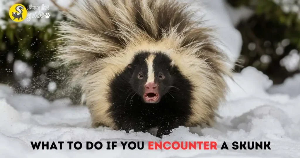 What to Do If You Encounter a Skunk