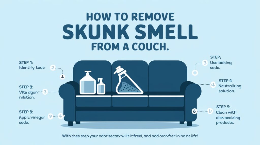 How to Remove Skunk Smell from a Couch