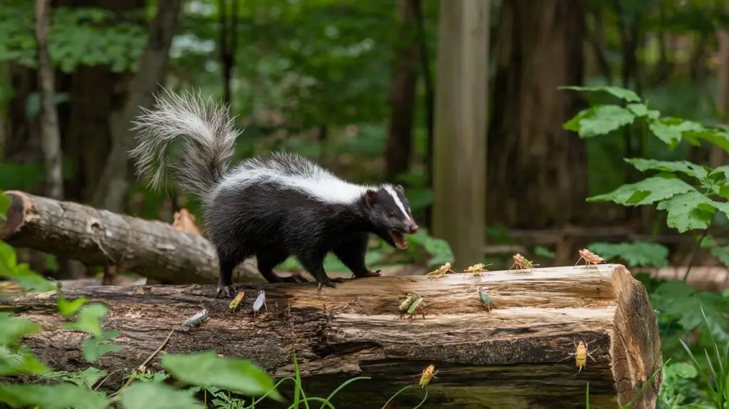 Research On Skunks And Crickets