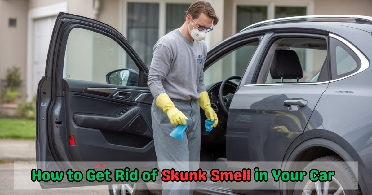 How to Get Rid of Skunk Smell in Your Car