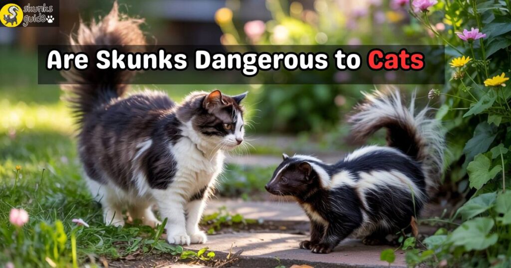 Are Skunks Dangerous to Cats