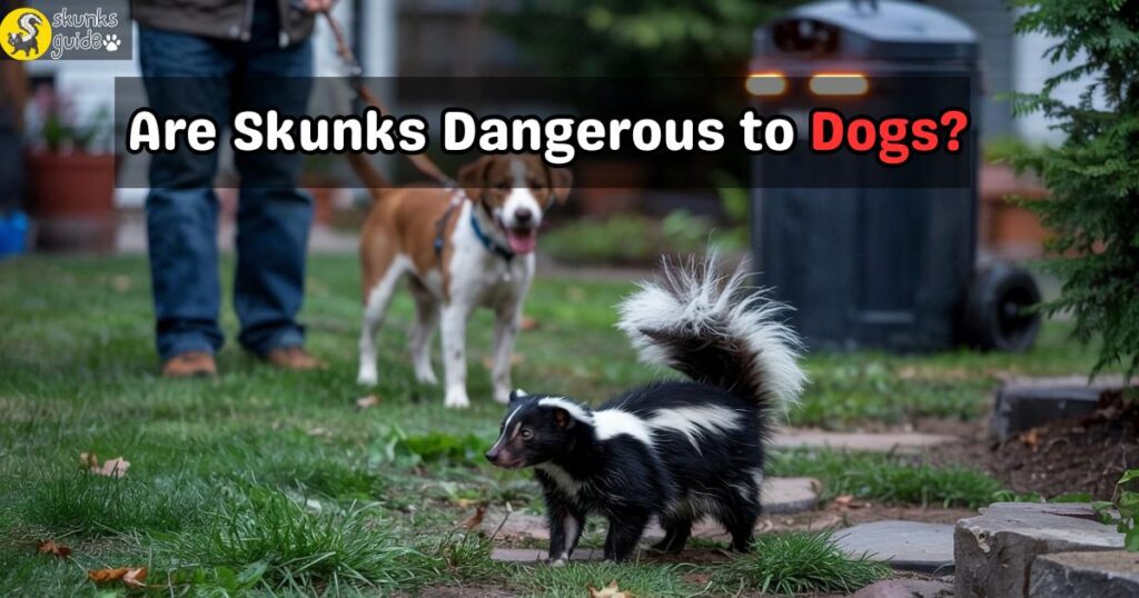 Are Skunks Dangerous to Dogs?