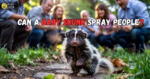 Can a Baby Skunk Spray People