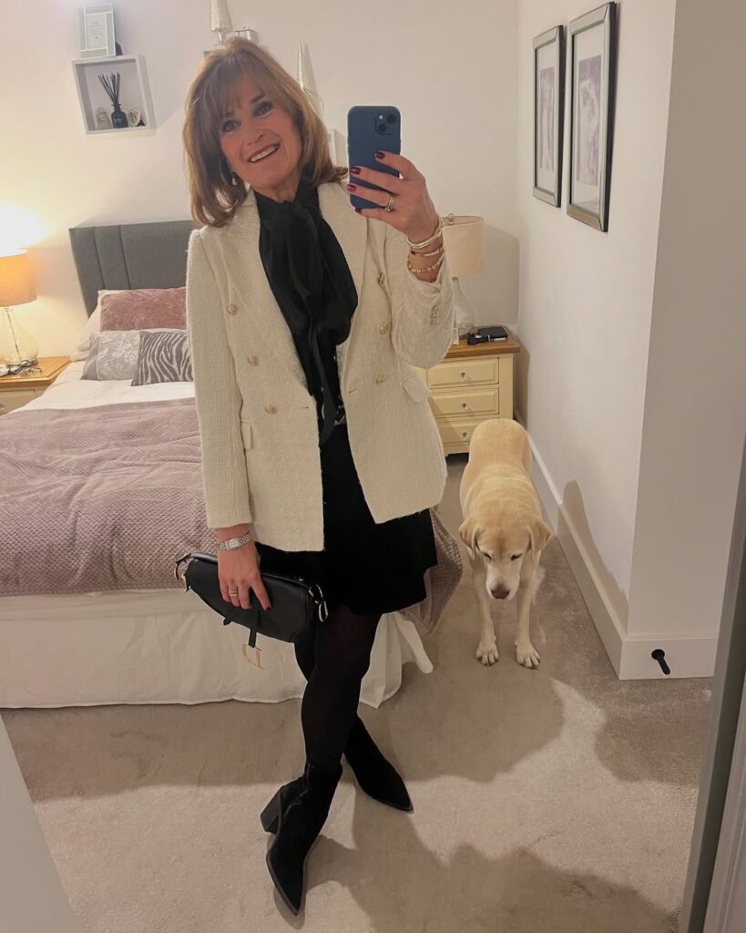 Classic Cream Blazer Grace