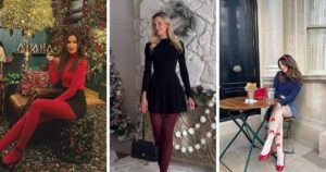 15 Christmas Party Outfits with Leggings: From Cozy to Glam