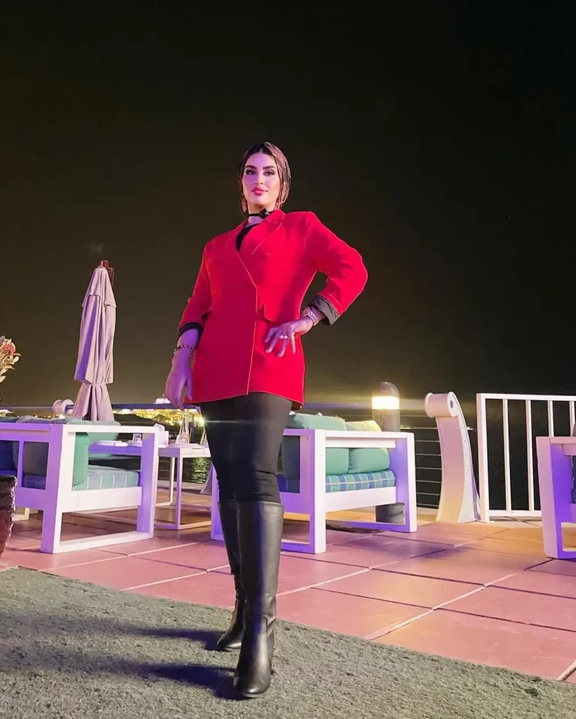 Bold in Red — Confidence Meets Celebration