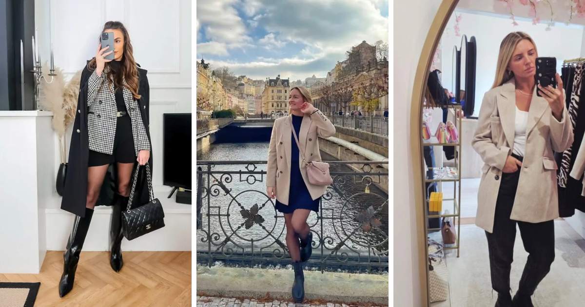 Winter Blazer Outfits
