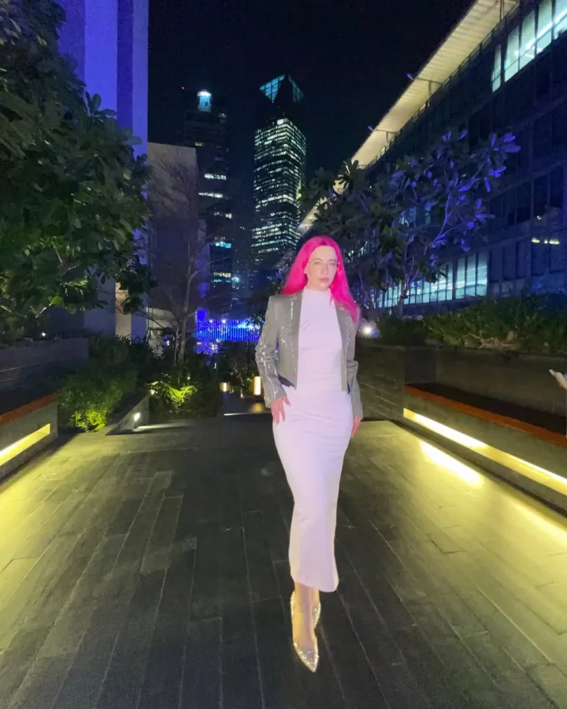 Glam Night Out with a Sparkling Blazer