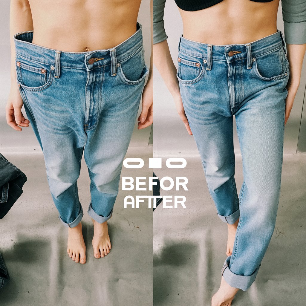 How to Fix Jeans That Are Too Big