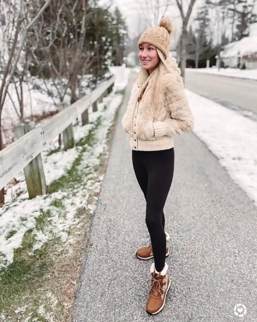 Warm & Cozy Winter Outfit for Chilly School Mornings