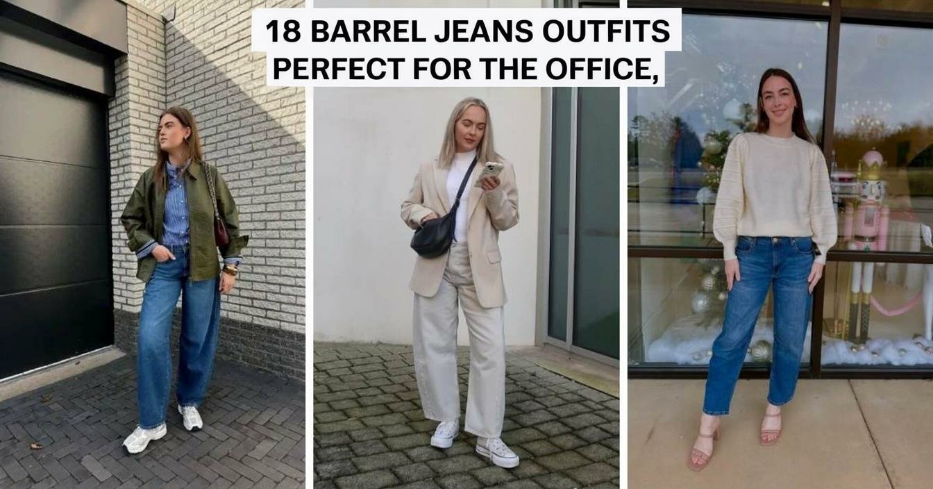 18 Barrel Jeans Outfits Perfect for the Office