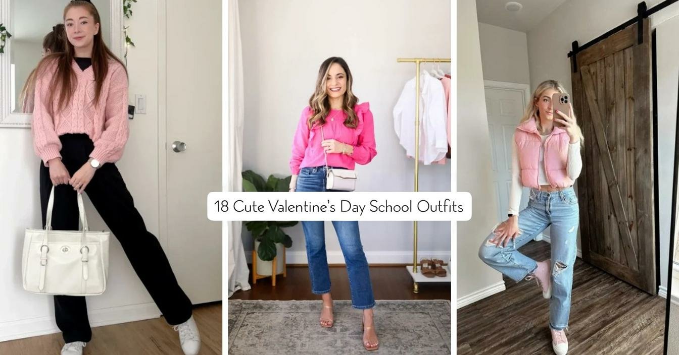 18 Cute Valentine’s Day School Outfits