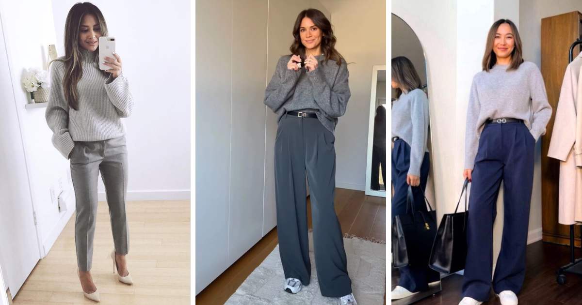 Sweatshirt Office Outfits