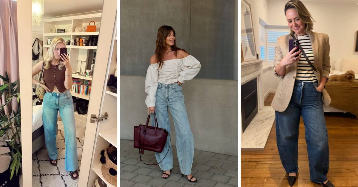 Barrel Jeans Dinner Outfits